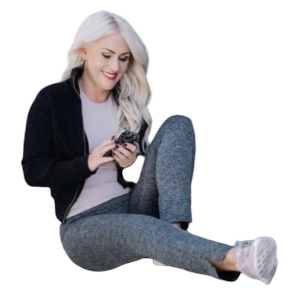 Athleta Herringbone Mercer leggings XS